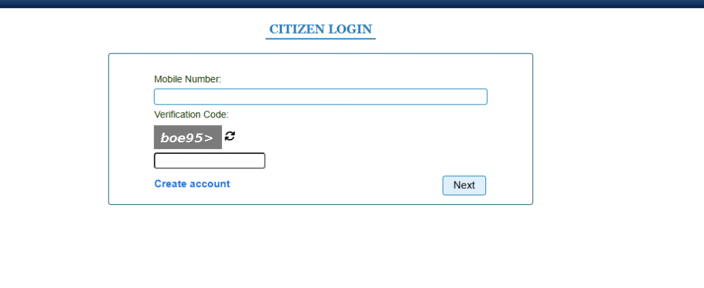  Log in Vahan Parivahan
